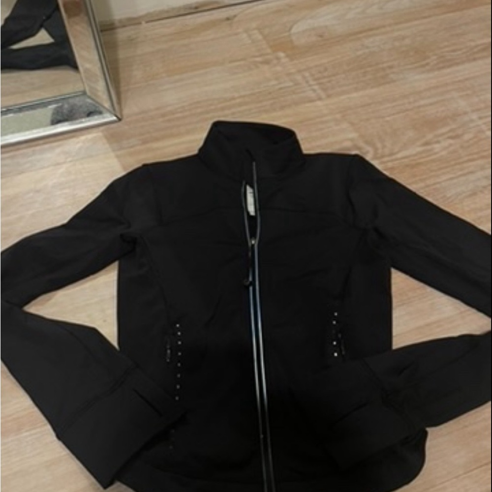 lululemon athletica Black Zip Utility Jacket